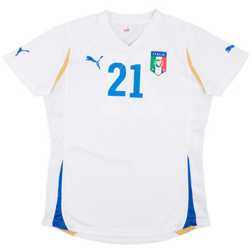 2010-12 Italy Women Player Issue Away Shirt #12 - 7/10 - (Women's XL)