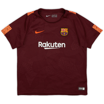 2017-18 Barcelona Third Shirt - 9/10 - (6-7 Years)