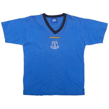 1997-99 Everton Umbro Cotton Tee - 9/10 - (L)