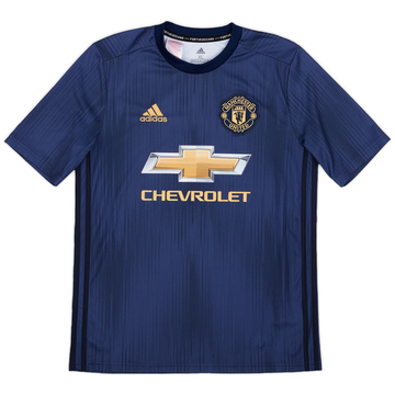 2018-19 Manchester United Third Shirt - 8/10 - (XL.Boys)