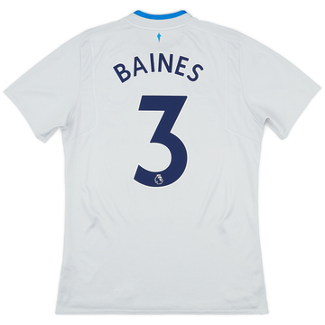 2017-18 Everton Away Shirt Baines #3 - 10/10 - (M)