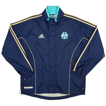1999-00 Olympique Marseille adidas Bench Coat - 6/10 - (M/L)
