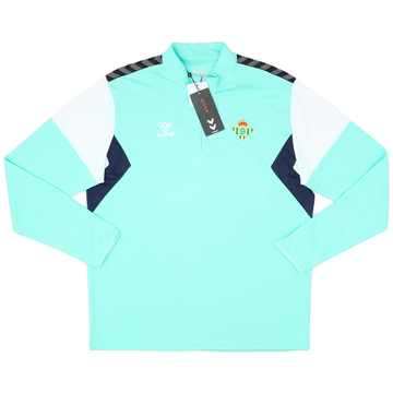 2023-24 Real Betis Hummel 1/4 Zip Training Top