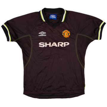 1998-99 Manchester United Third Shirt - 5/10 - (L.Boys)