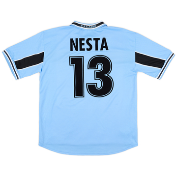 1998-00 Lazio Home Shirt Nesta #13 - 8/10 - (XL)