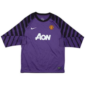2010-11 Manchester United GK Shirt - 9/10 - (XL.Boys)
