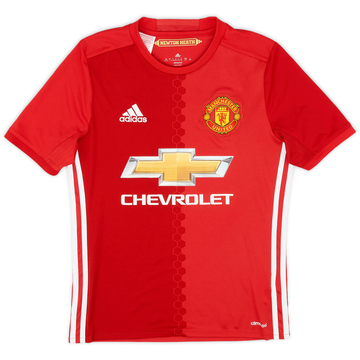 2016-17 Manchester United Home Shirt - 7/10 - (XL.Boys)