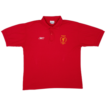2005-06 Liverpool Reebok CL Winners Polo Shirt - 8/10 - (XL)