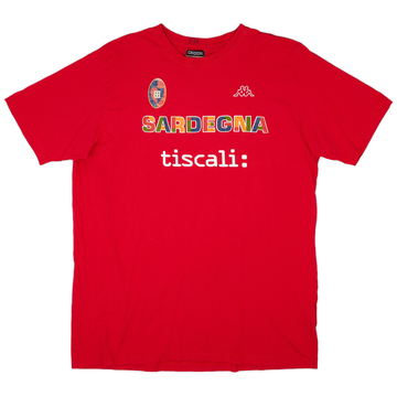 2011-12 Cagliari Kappa Cotton Tee - 6/10 - (XXL)