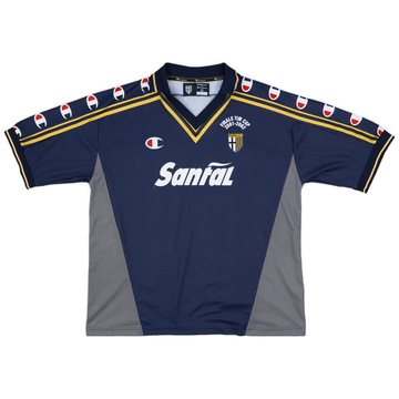 2001-02 Parma 'Signed' Finale TIM Cup Third Shirt - 8/10 - (XL)