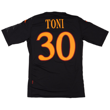 2009-10 Roma Third Shirt Toni #30 - 6/10 - (S)