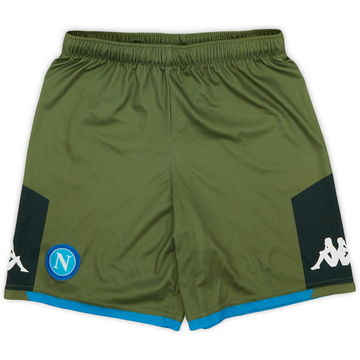 2019-20 Napoli Away Shorts - 9/10 - (M.Boys)