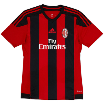 2016-17 adidas Template Shirt (AC Milan) - 8/10 - (S)