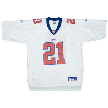 2002-04 New York Giants Barber #21 Reebok On Field Away Jersey - 7/10 - (XL)