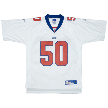 2004 New York Giants #50 Reebok On Field Away Jersey - 9/10 - (L)