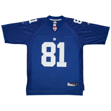2007 New York Giants Toomer #81 Reebok On Field Home Jersey - 6/10 - (XL)