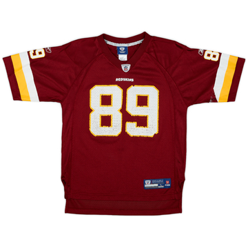 2008-11 Washington Redskins Moss #89 Reebok On Field Home Jersey - 5/10 - (XL.Boys)