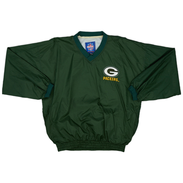 1990s Green Bay Packers Game Day Pullover Windbreaker Jacket - 8/10 - (L)