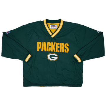 1990s Green Bay Packers Champion Pullover Windbreaker Jacket - 8/10 - (XL)