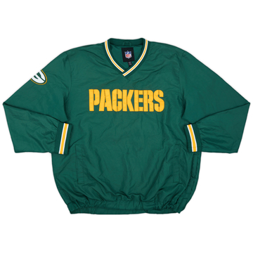 2010 Green Bay Packers NFL Pullover Windbreaker Jacket - 8/10 - (XL)