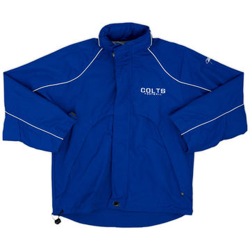 2002-04 Indianapolis Colts Reebok Rain Coat - 9/10 - (L.Boys)