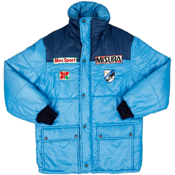 1983-85 Inter Milan Mecsport Hooded Padded Bench Coat - 8/10 - (M)