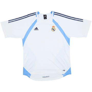 2004-05 Real Madrid adidas Training Shirt - 9/10 - (L)
