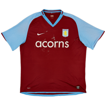 2008-09 Aston Villa Home Shirt - 4/10 - (XXL)