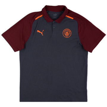 2023-24 Manchester City Puma Polo Shirt - 9/10 - (L)