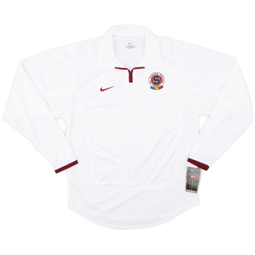 2001-02 Sparta Prague Player Issue Away L/S Shirt (S)