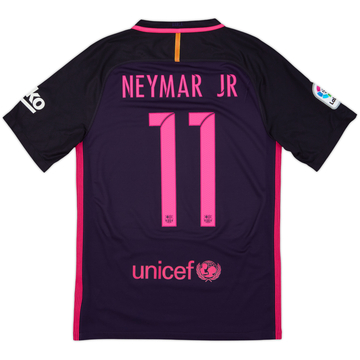 2016-17 Barcelona Away Shirt Neymar Jr #11 - 10/10 - (S)
