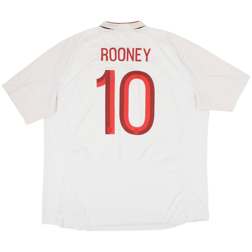 2012-13 England Home Shirt Rooney #10 - 6/10 - (3XL)