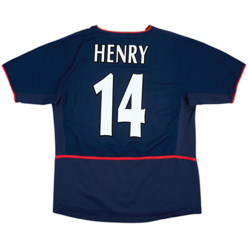 2002-04 Arsenal Away Shirt Henry #14 - 7/10 - (L)