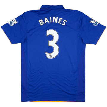 2011-12 Everton Home Shirt Baines #3 - 9/10 - (M)