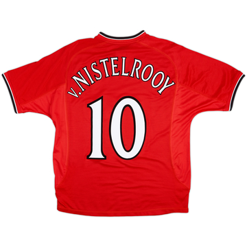 2000-02 Manchester United Home Shirt V.Nistelrooy #10 - 10/10 - (M)