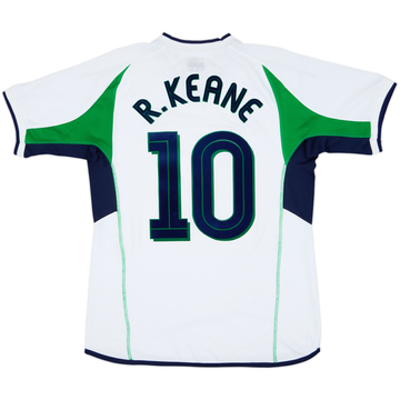 2001-02 Ireland Away Shirt R.Keane #10 - 8/10 - (L)