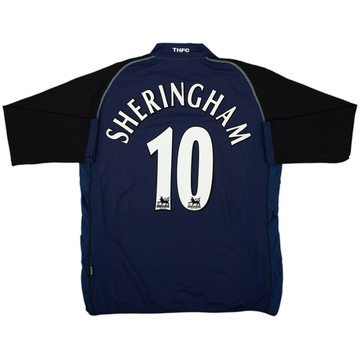 2002-03 Tottenham Away L/S Shirt Sheringham #10 - 7/10 - (XXL)