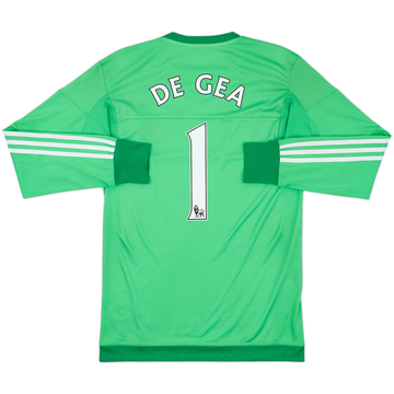 2015-16 Manchester United GK Shirt De Gea #1 - 8/10 - (S)