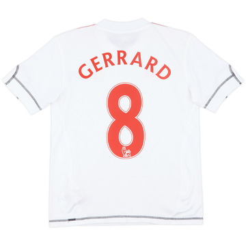 2009-10 Liverpool Third Shirt Gerrard #8 - 8/10 - (M.Boys)