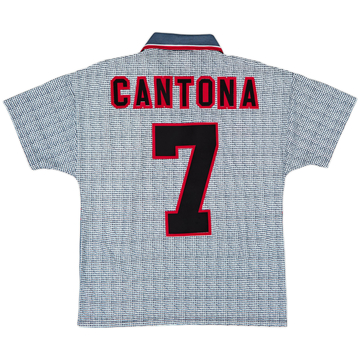 1995-96 Manchester United Away Shirt Cantona #7 - 9/10 - (Y)