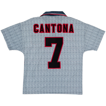 1995-96 Manchester United Away Shirt Cantona #7 - 9/10 - (Y)