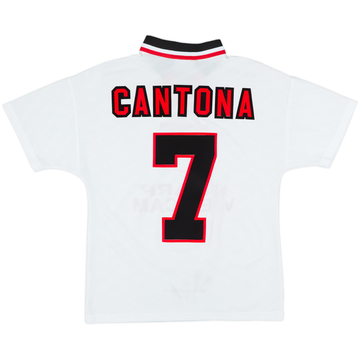 1996-97 Manchester United Away Shirt Cantona #7 - 6/10 - (Y)