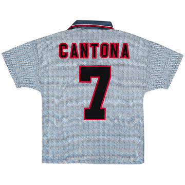 1995-96 Manchester United Away Shirt Cantona #7 - 9/10 - (Y)