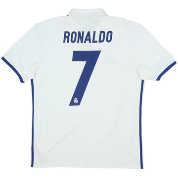 2016-17 Real Madrid Home Shirt - 6/10 - (M)