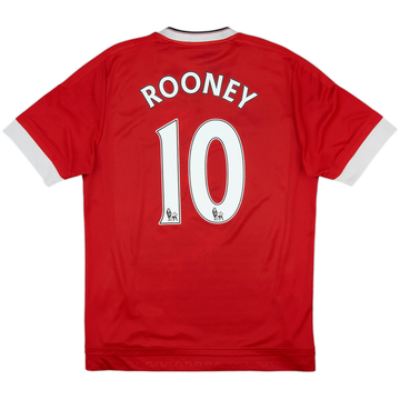 2015-16 Manchester United Home Shirt Rooney #10 - 5/10 - (M)