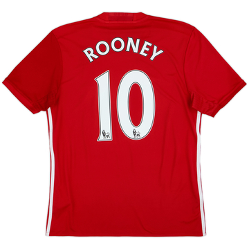 2016-17 Manchester United Home Shirt Rooney #10 - 7/10 - (M)