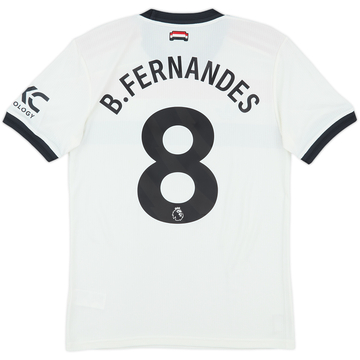 2024-25 Manchester United Authentic Third Shirt B.Fernandes #8 - 9/10 - (M)