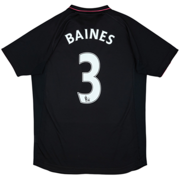 2009-10 Everton Away Shirt Baines #3 - 9/10 - (M)