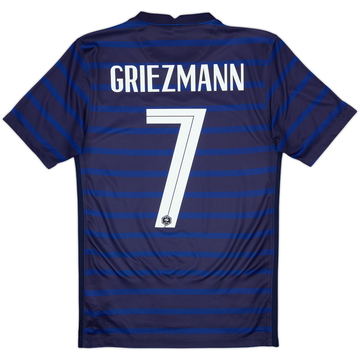 2020-21 France Home Shirt Griezmann #7 - 10/10 - (XS)