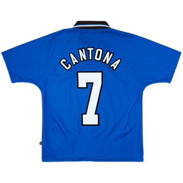 1996-98 Manchester United Third Shirt Cantona #7 - 6/10 - (Y)